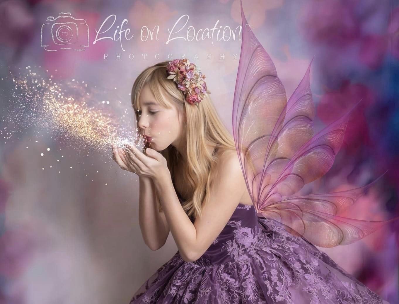 LONSALE Kate Multicolor Abstract Texture Backdrop Fine Art for Photography - Kate Backdrop AU