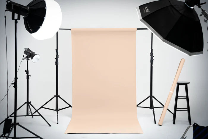 Kate Ivory Beige Seamless Paper Backdrop for Photography - Kate Backdrop AU