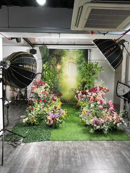 Kate Spring Green Dreamlike Fairytale Backdrops for Photography - Kate Backdrop AU