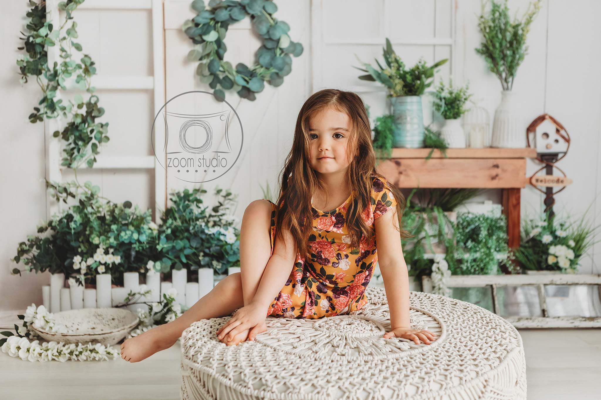 Kate Spring Green Plants Backdrop Wood for Photography - Kate Backdrop AU