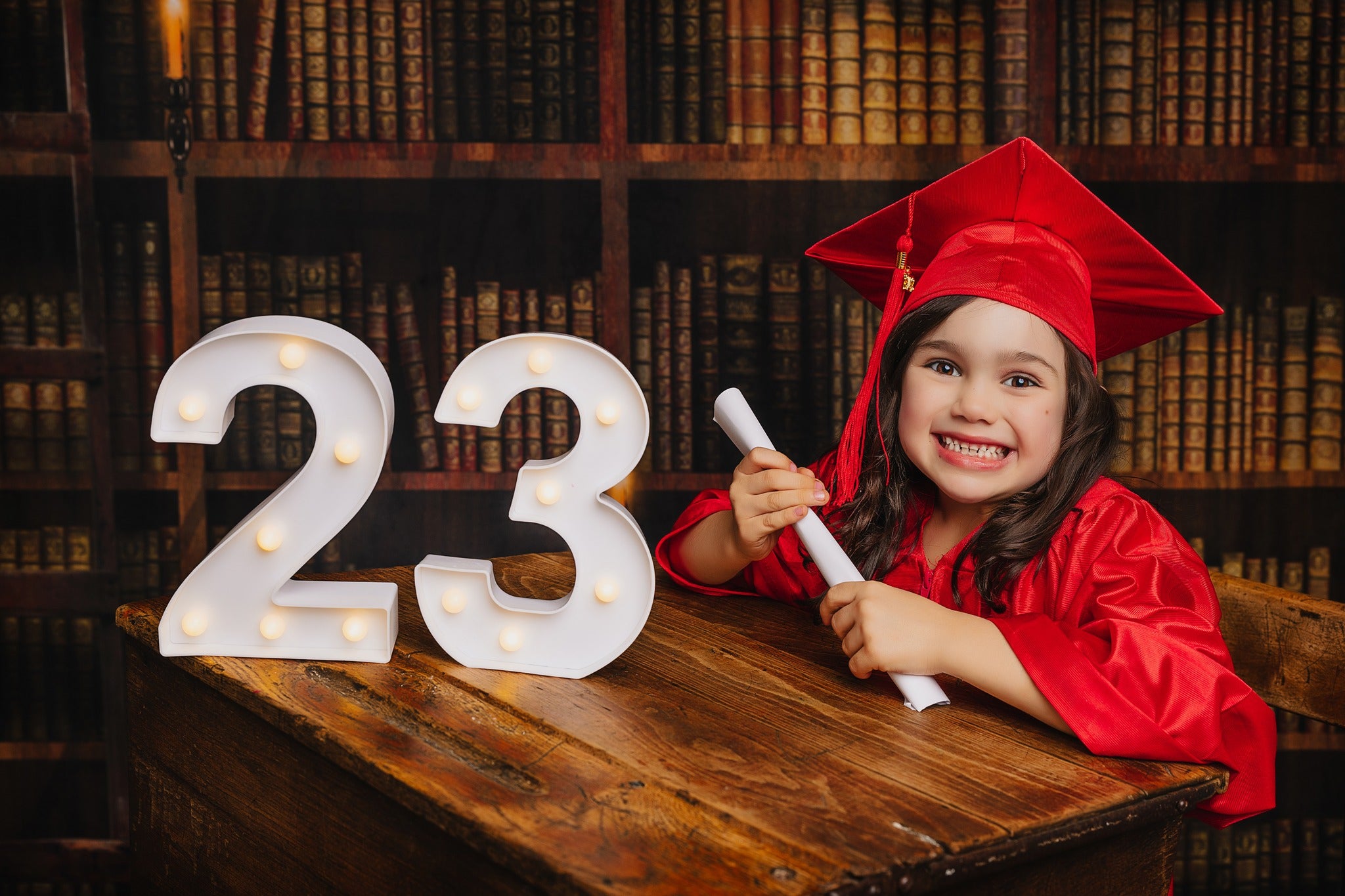 Kate Bookshelf Backdrop Retro for Photography - Kate Backdrop AU