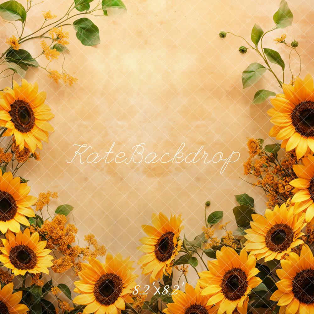 Kate Sunflower Backdrop Designed by Emetselch - Kate Backdrop AU