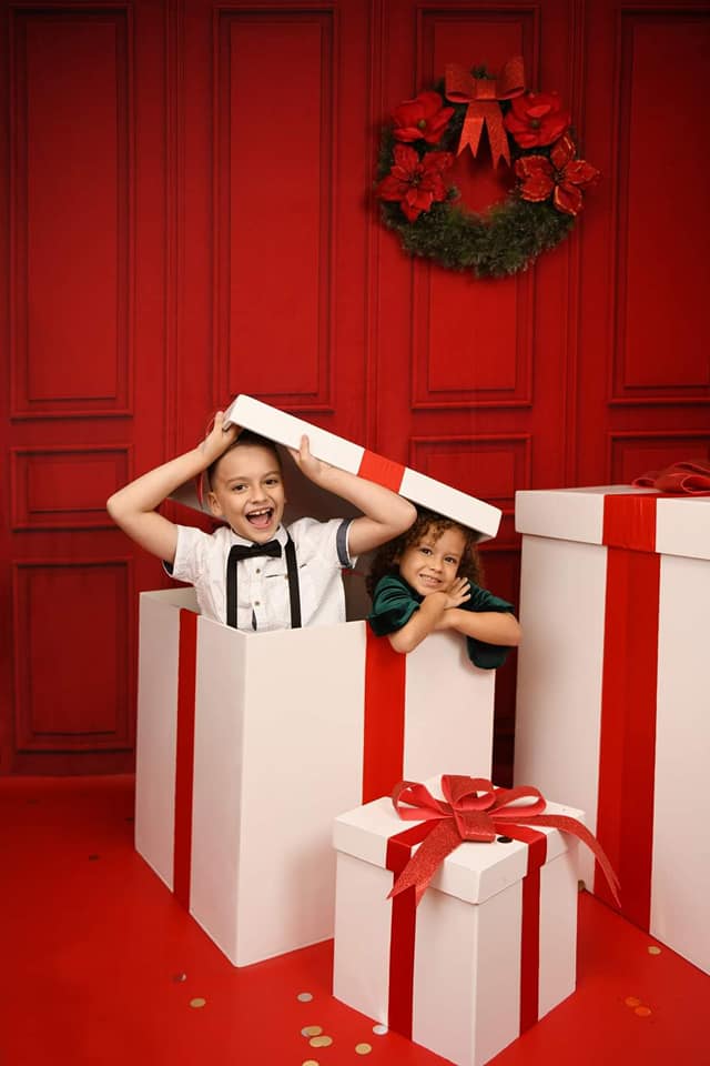 Kate Red Wall Backdrop Designed by Chain Photography - Kate Backdrop AU