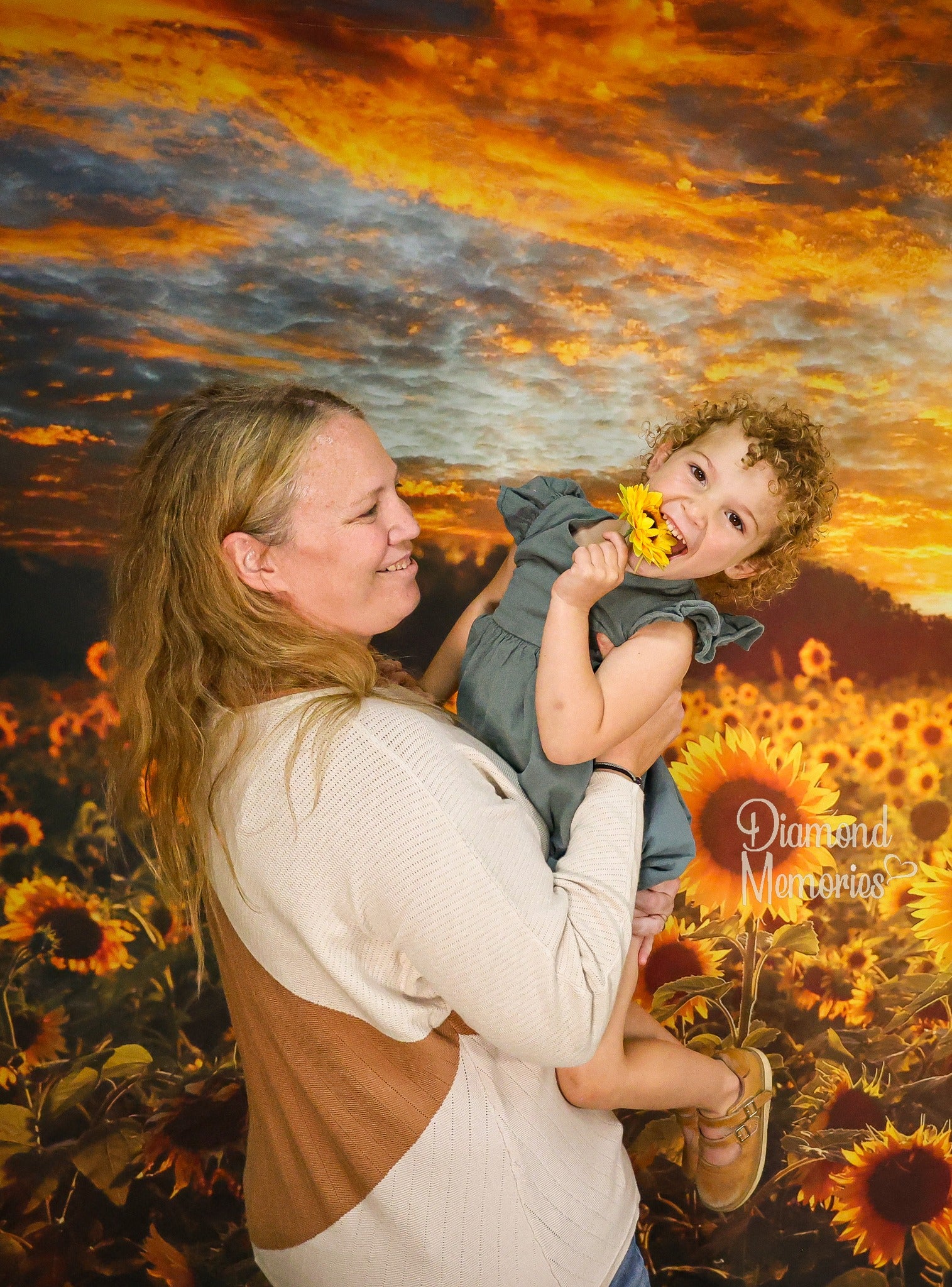 Kate Sunflower Backdrop Autumn Outdoor Designed by Chain Photography - Kate Backdrop AU
