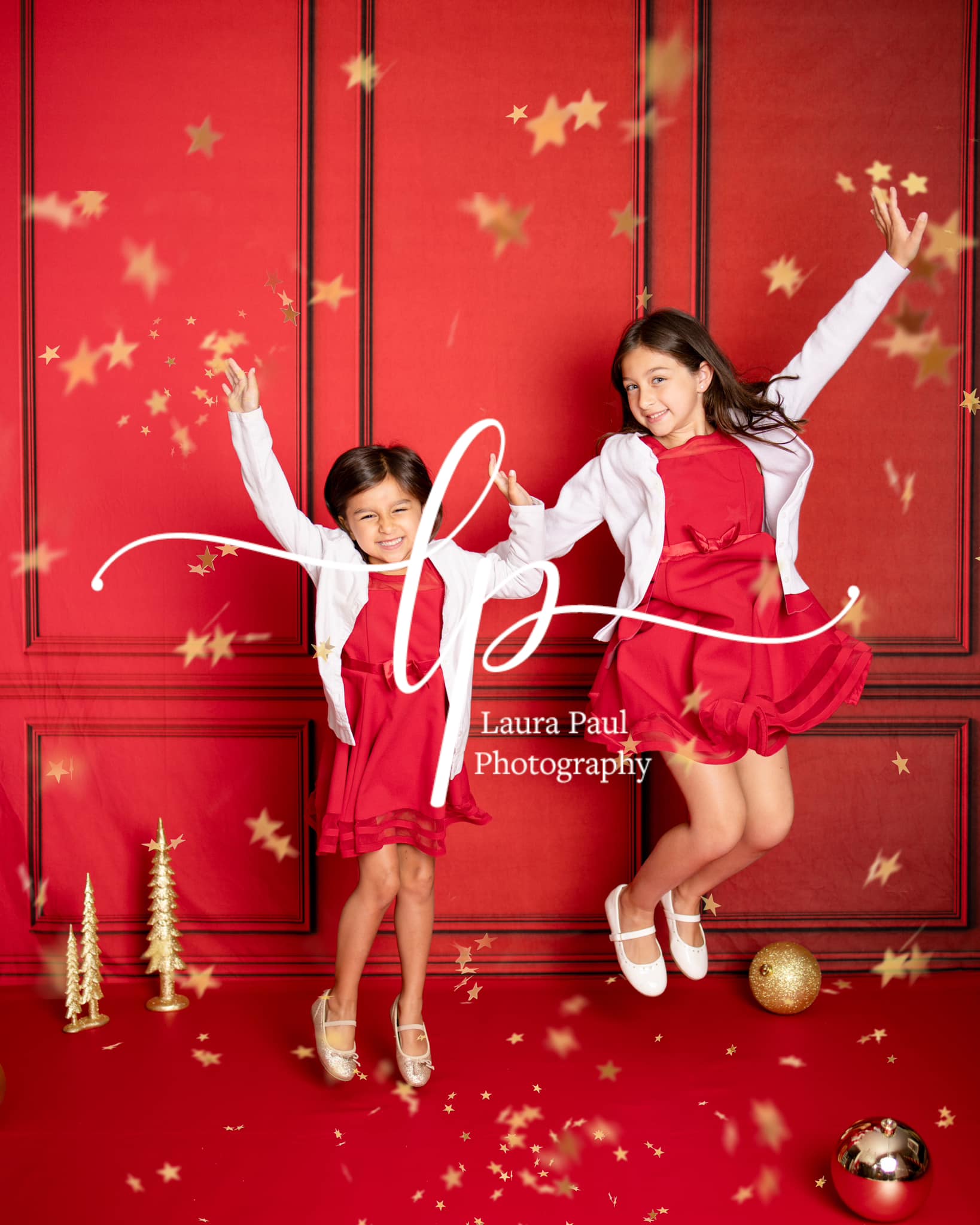 Kate Red Vintage Wall Backdrop for Photography - Kate Backdrop AU