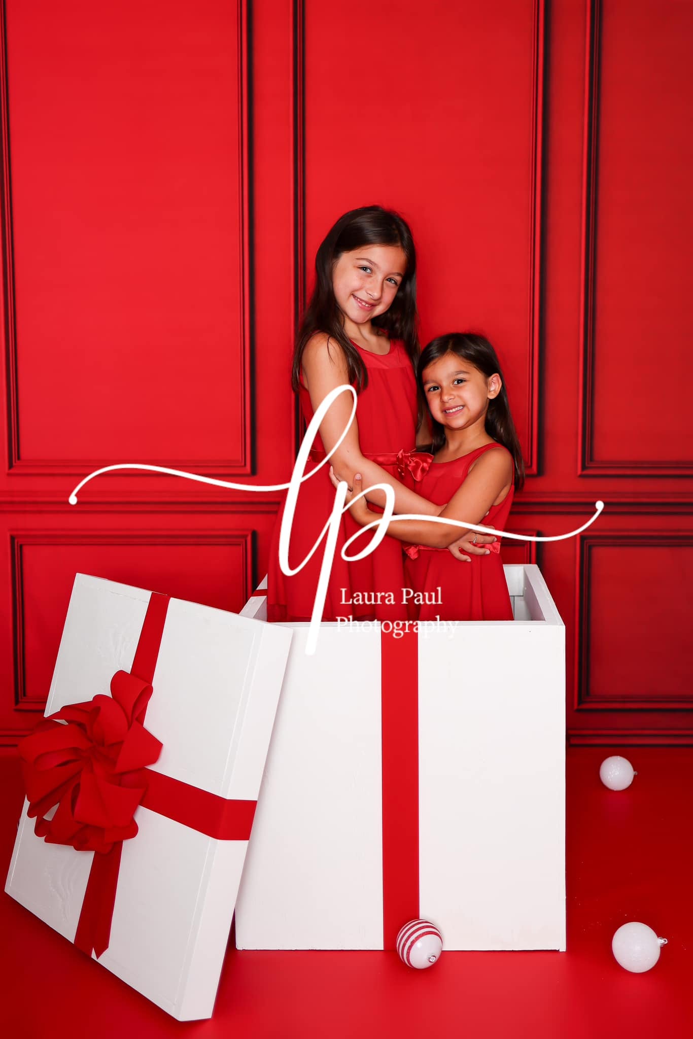 Kate Red Vintage Wall Backdrop for Photography - Kate Backdrop AU