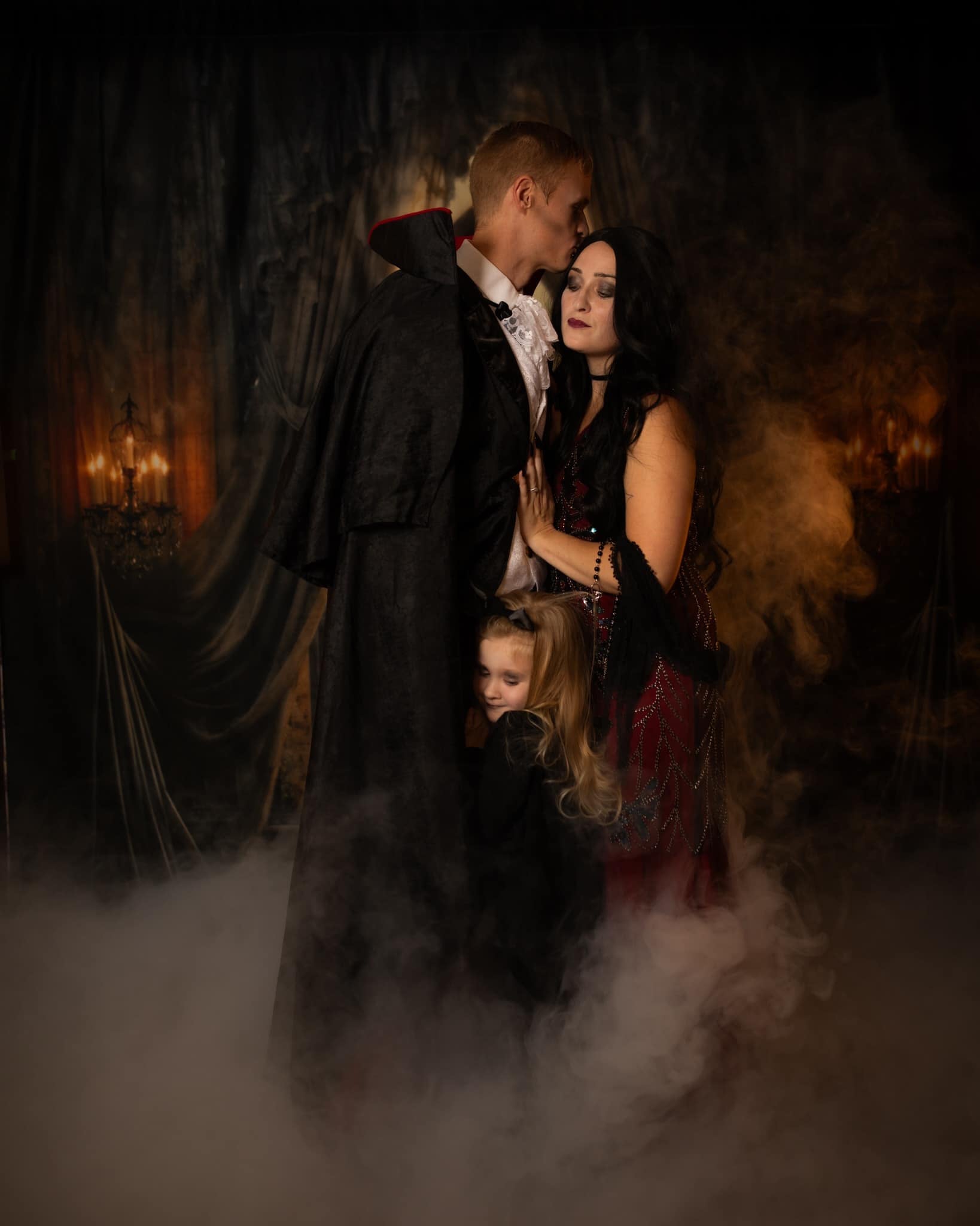 Kate Halloween Dark Stage Curtain Backdrop Designed by Emetselch - Kate Backdrop AU