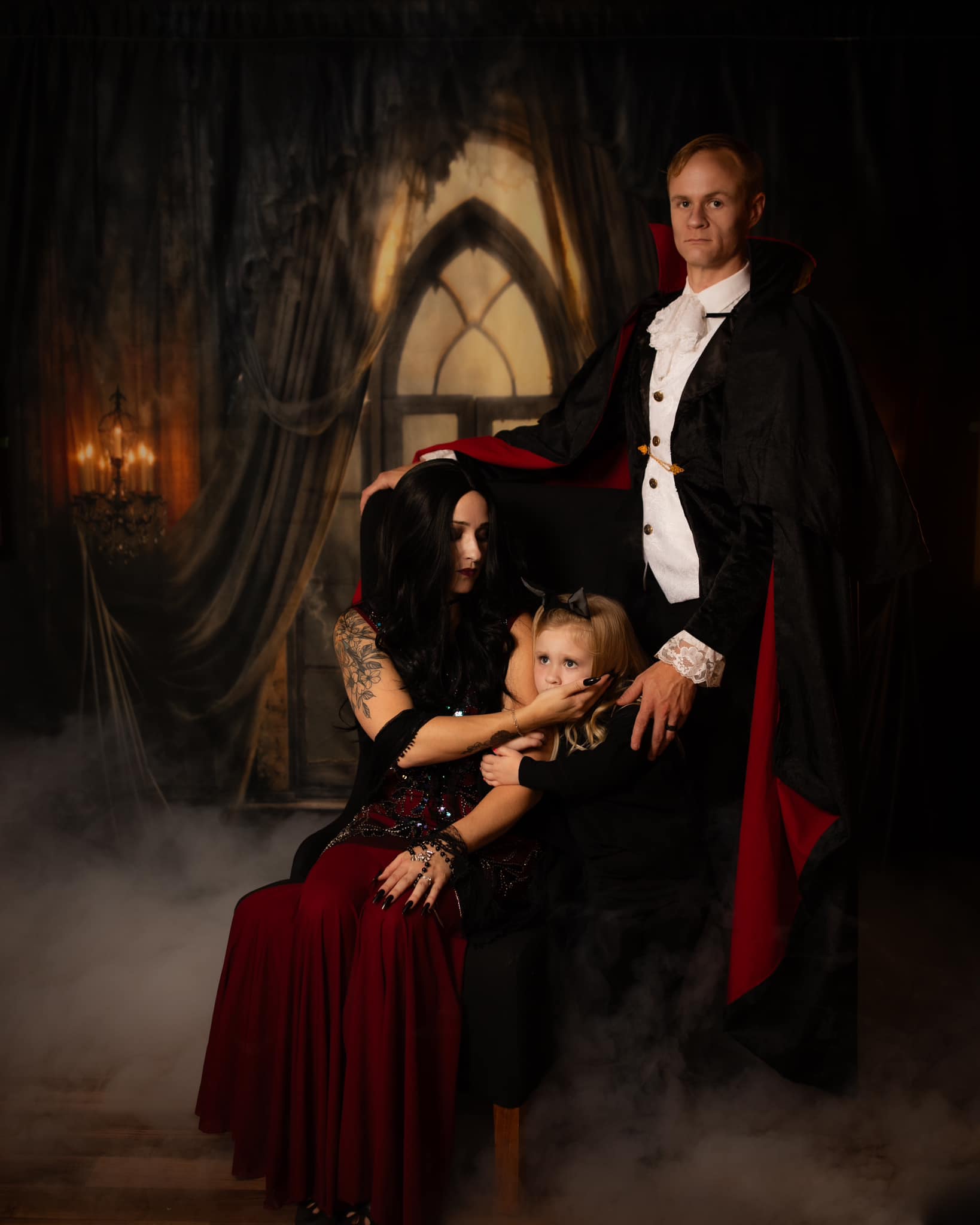 Kate Halloween Dark Stage Curtain Backdrop Designed by Emetselch - Kate Backdrop AU