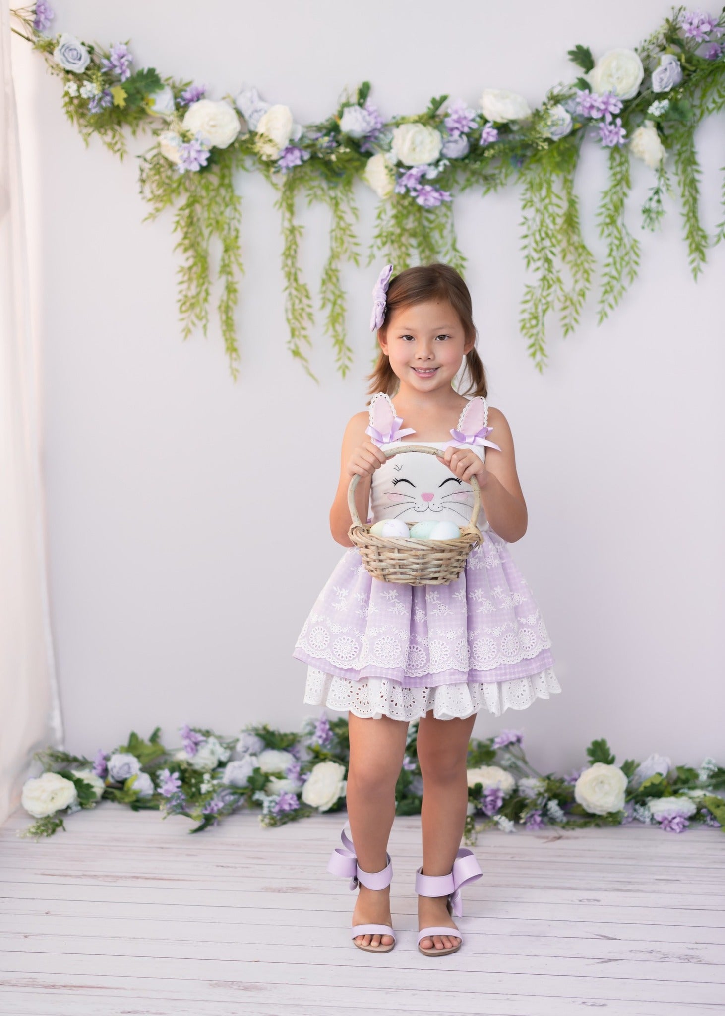 Kate vintage white wood rubber floor mat - Kate Backdrop AU