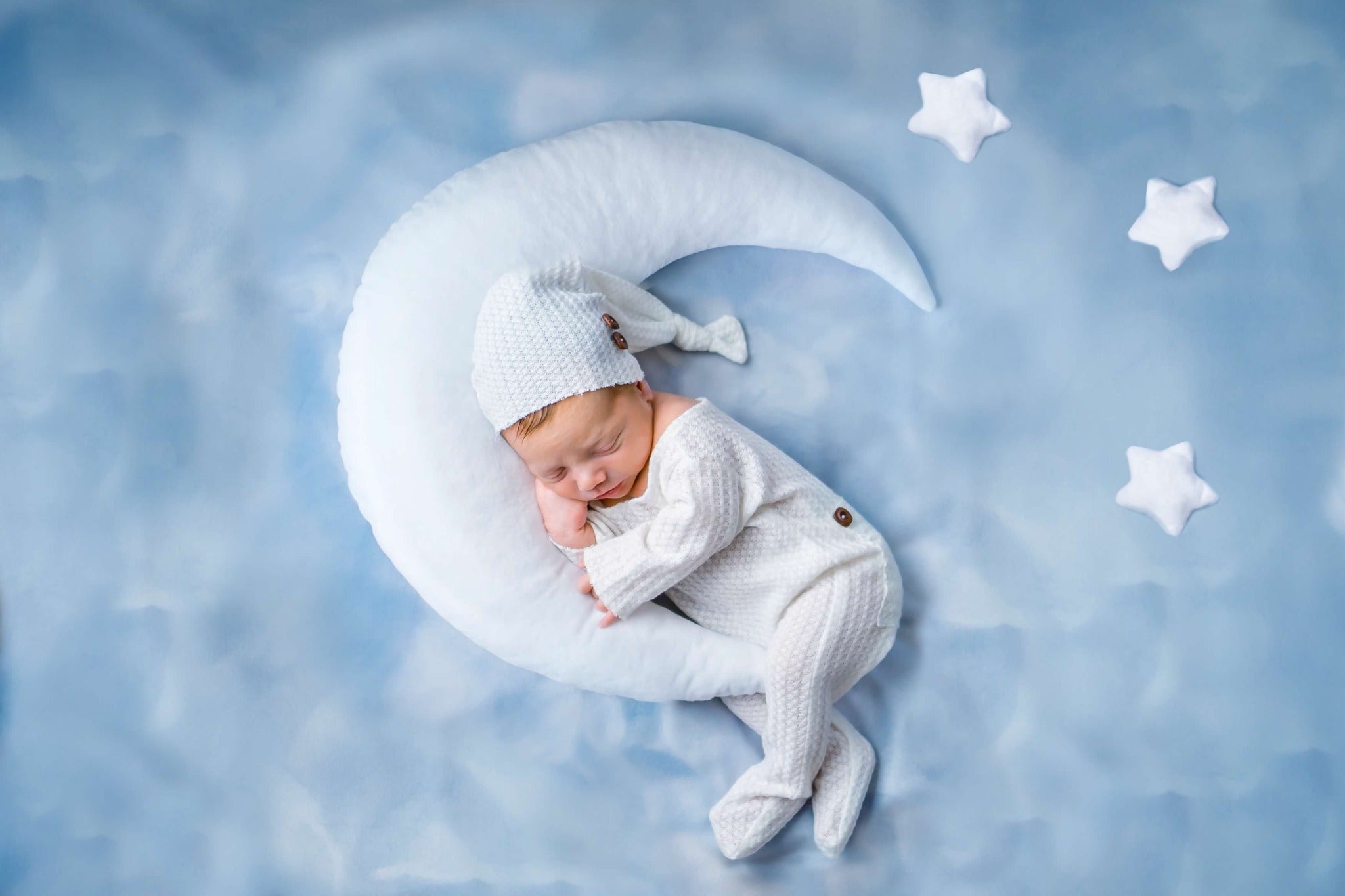 Kate Fine Art Gray Blue Florals Texture Backdrop Designed by GQ - Kate Backdrop AU