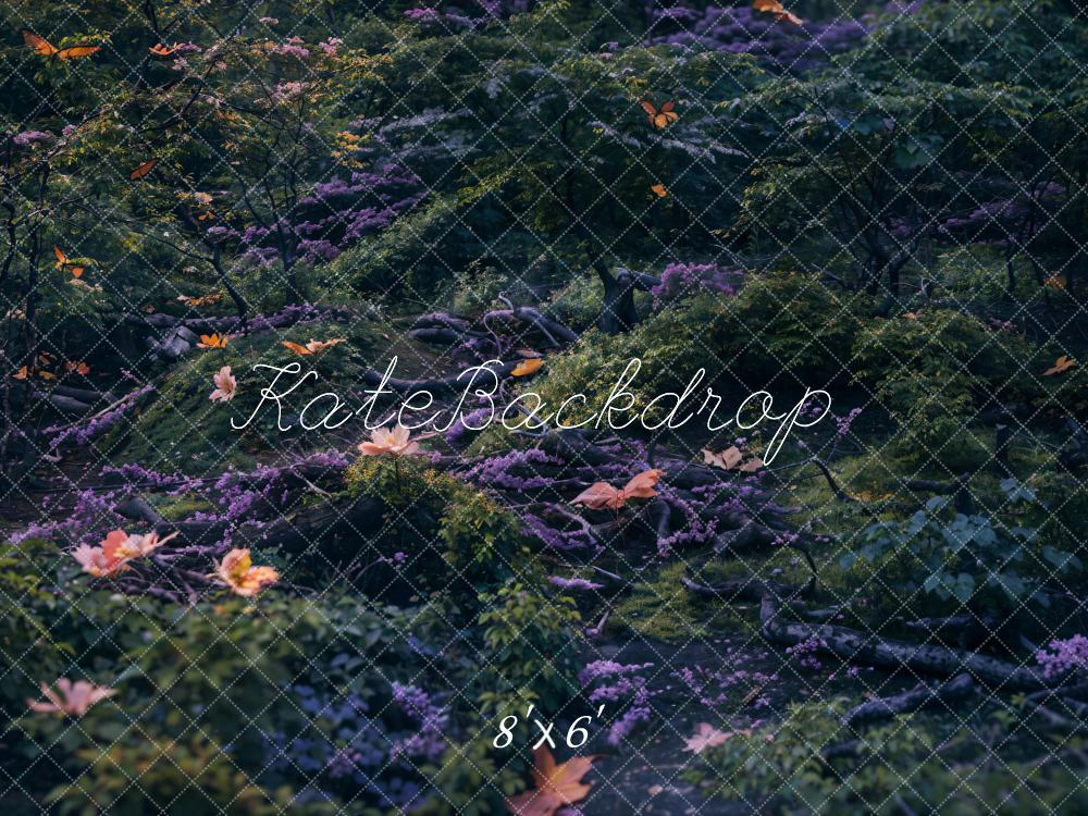 Kate Purple Forest Floor Backdrop Designed by Kate Image - Kate Backdrop AU