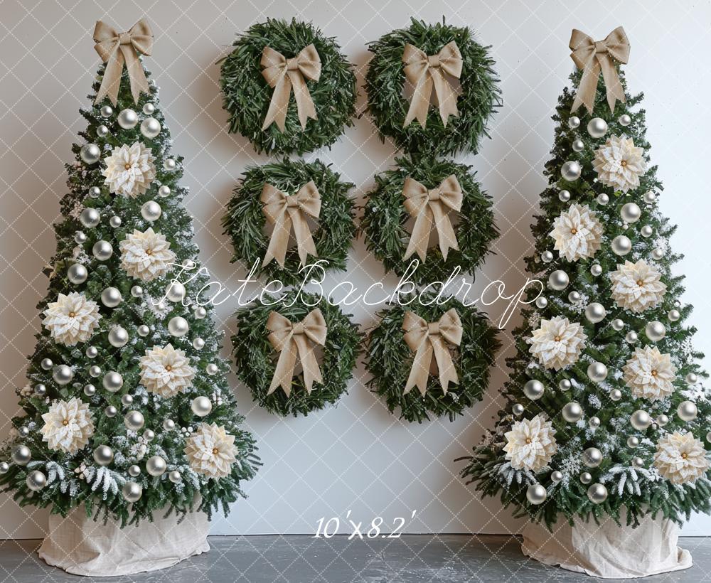 Kate Christmas Trees Backdrop Designed by Mini MakeBelieve - Kate Backdrop AU