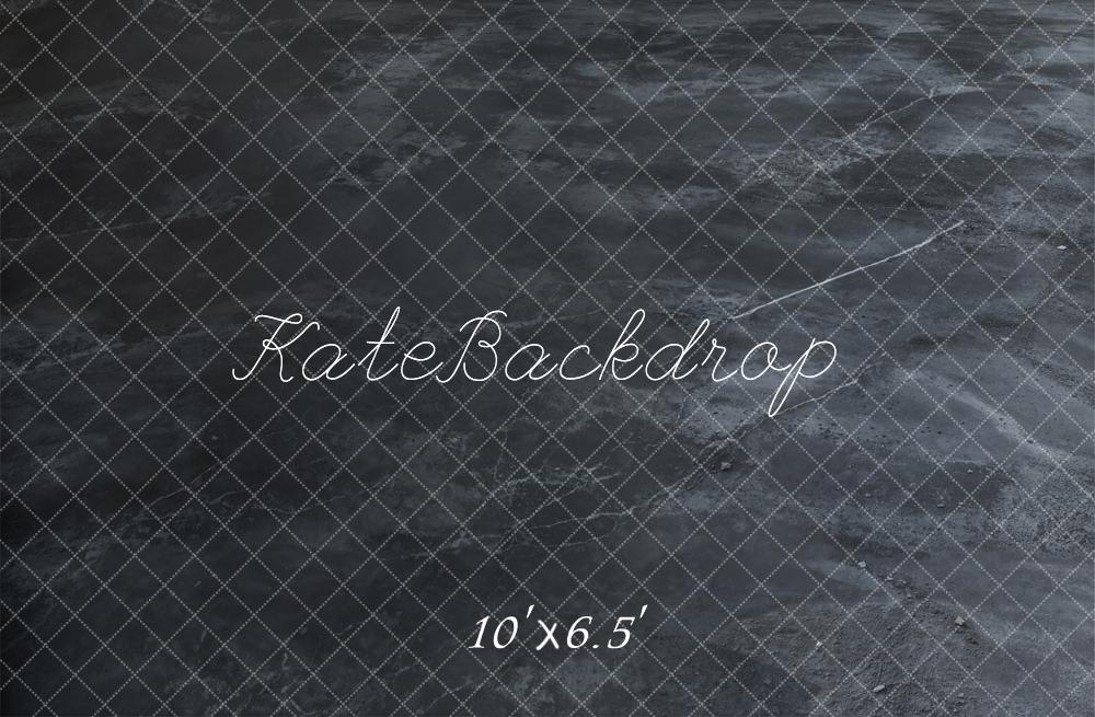 Kate Dark Concrete Floor Fleece Backdrop Designed by Kate Image
