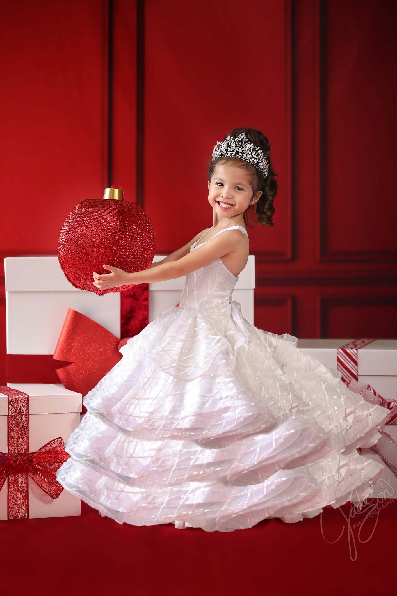 Kate Red Vintage Wall Backdrop for Photography - Kate Backdrop AU