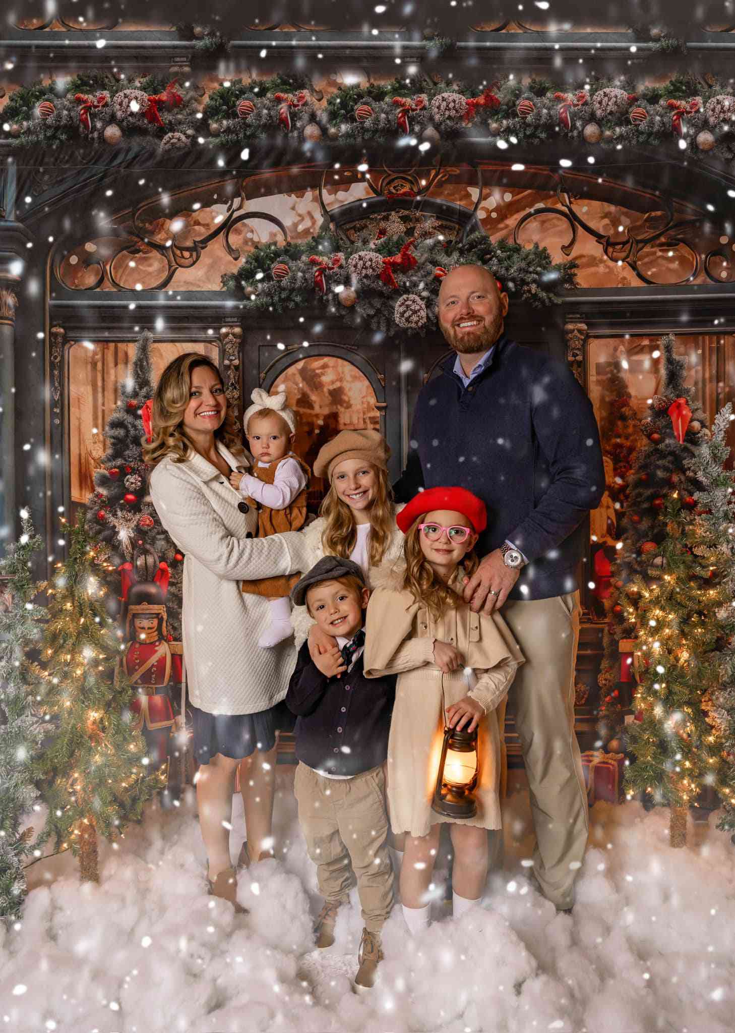 Kate Christmas Nutcracker Store Backdrop Designed by Emetselch - Kate Backdrop AU