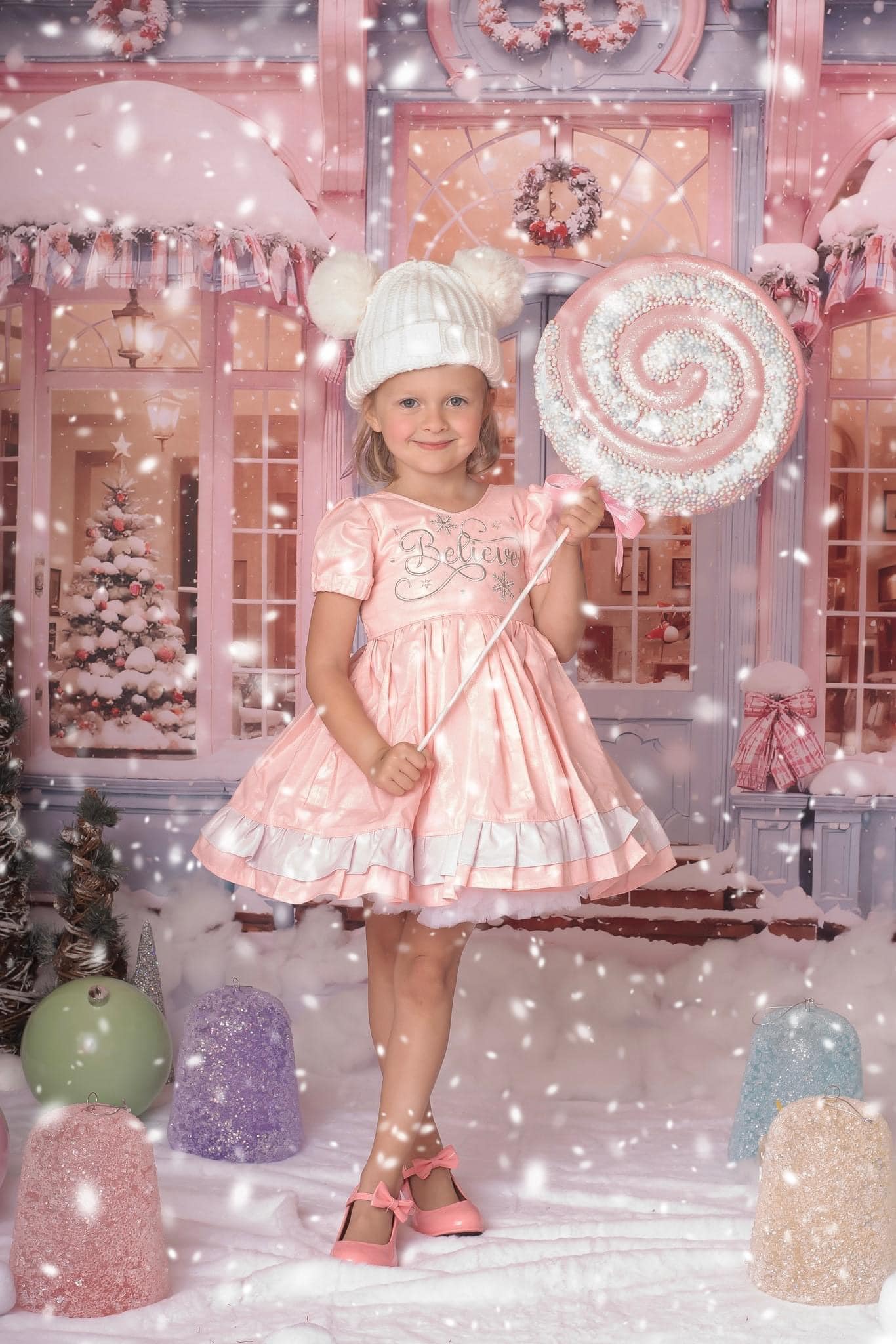 Kate Snow Christmas Tree Shop Backdrop for Photography - Kate Backdrop AU