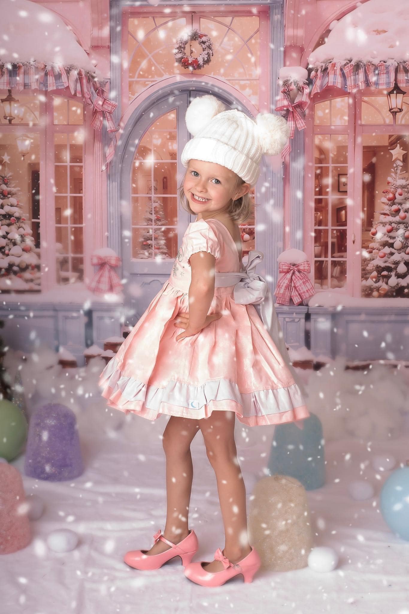 Kate Snow Christmas Tree Shop Backdrop for Photography - Kate Backdrop AU