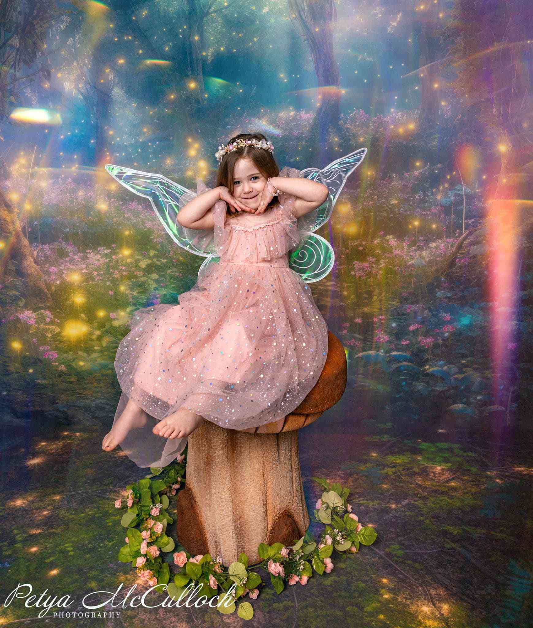 Kate Spring Fairy Forest Backdrop Designed by Mandy Ringe Photography - Kate Backdrop AU