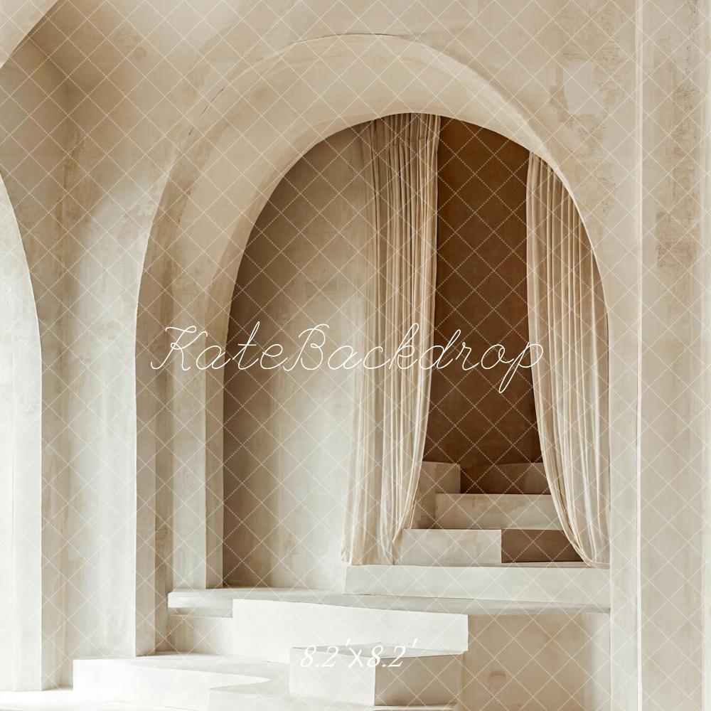 Kate Cascading Stairs Arch Backdrop Designed by Emetselch