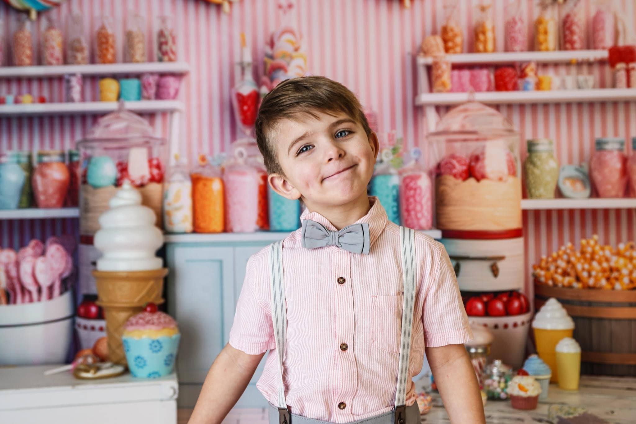 Kate Sweet Shoppe Backdrop Candy Designed by Angela Marie Photography - Kate Backdrop AU