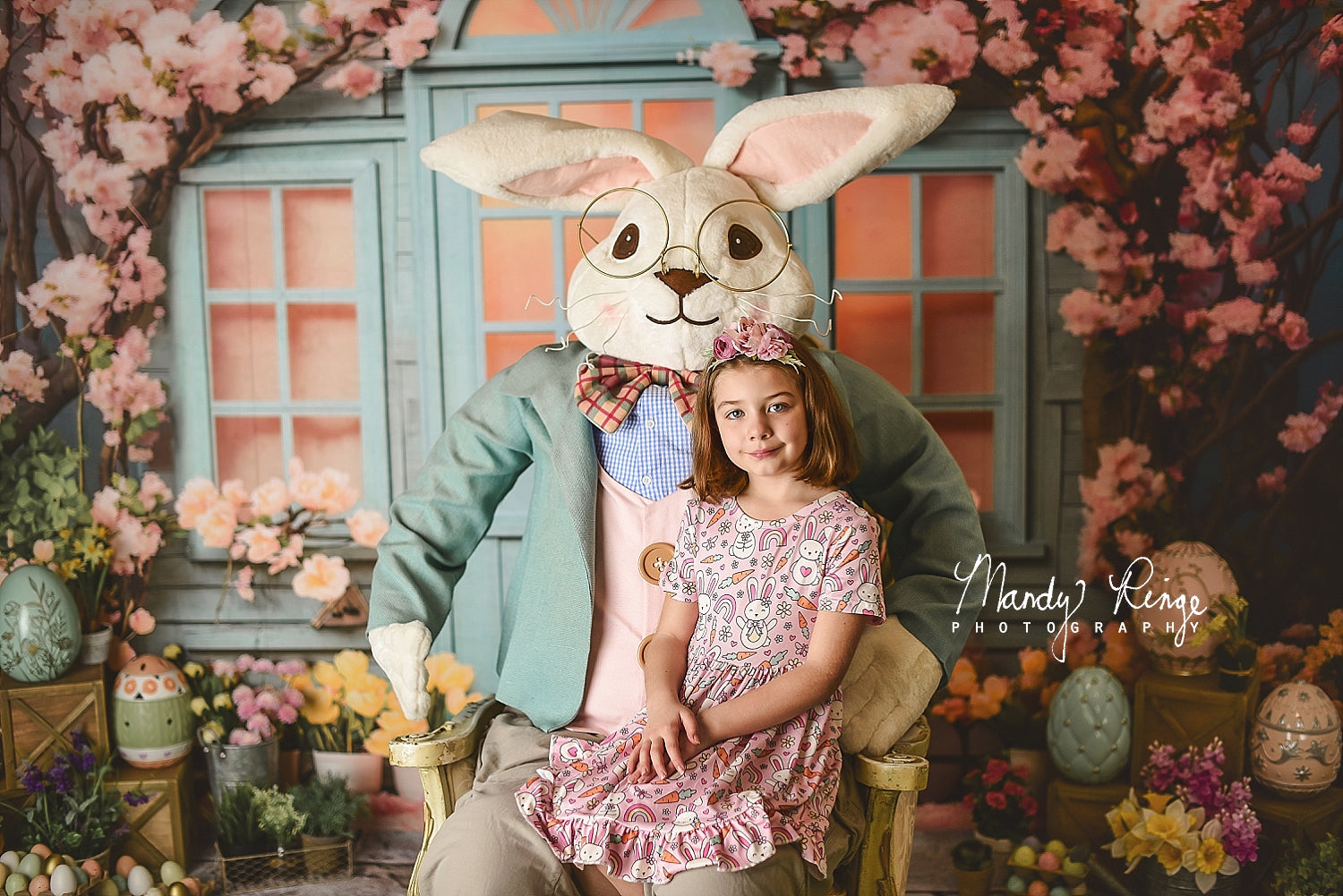 Kate Spring Flowers House Backdrop Designed by Emetselch - Kate Backdrop AU