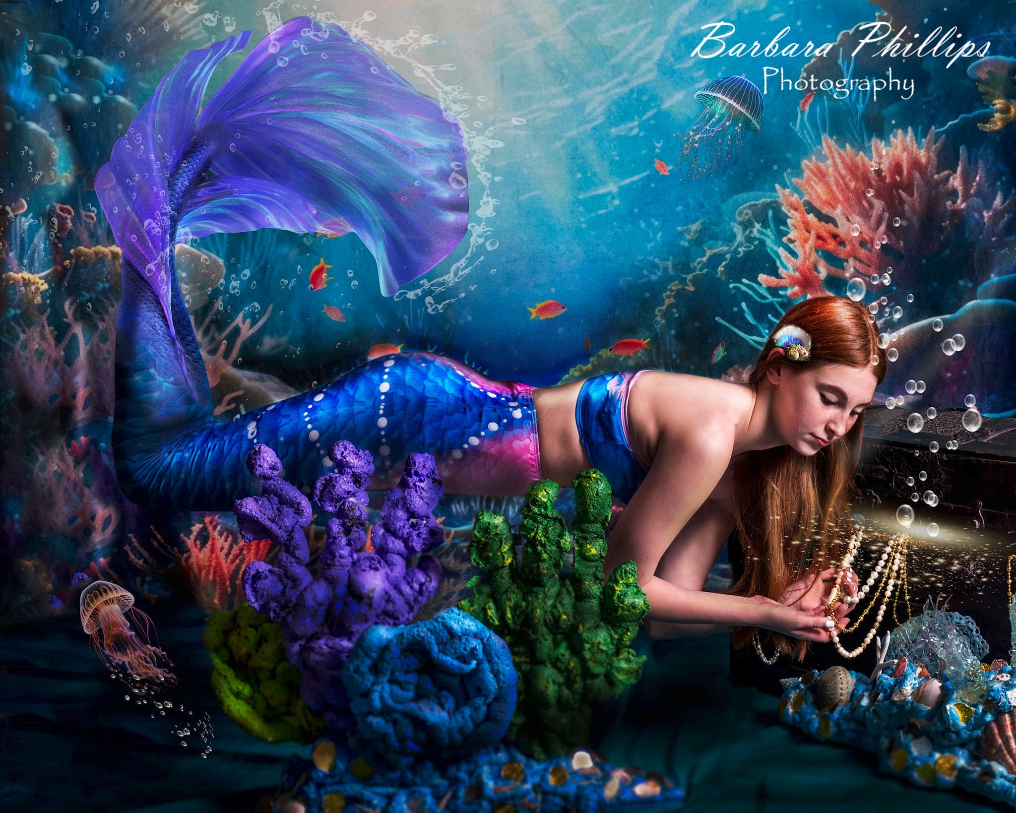 Kate Underwater World Backdrop Designed by Chain Photography - Kate Backdrop AU