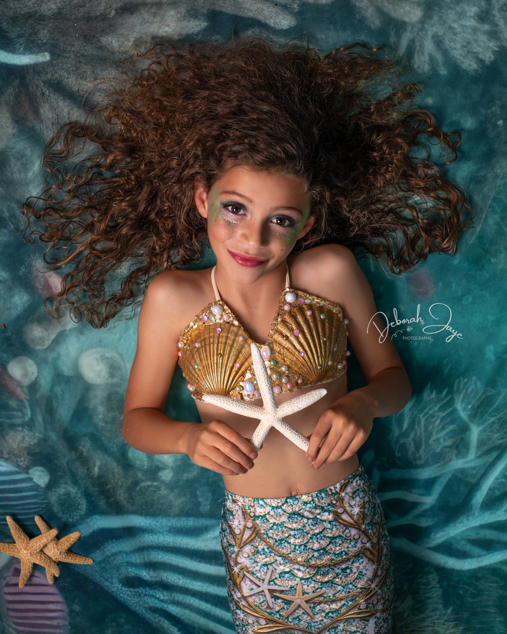 Kate Mermaid Underwater World Backdrop Designed by Mandy Ringe Photography - Kate Backdrop AU