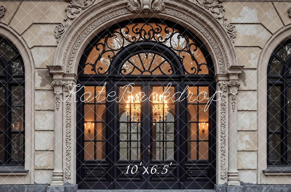 Kate Ornate Arched Doorway Classic Backdrop Designed by Mini MakeBelieve