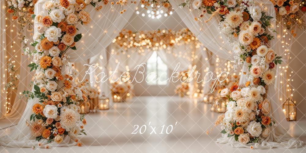 Lightning Deal Kate Wedding Flower Arch Backdrop Designed by Emetselch
