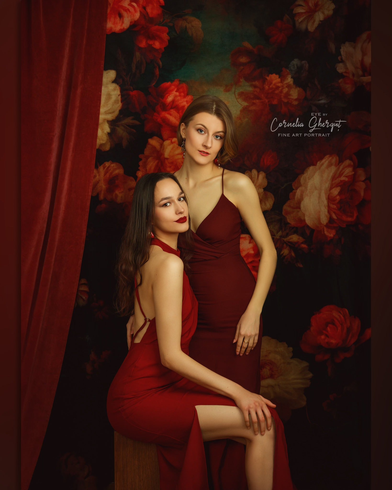 Kate Fine Art Flowers Backdrop Designed by Chain Photography - Kate Backdrop AU