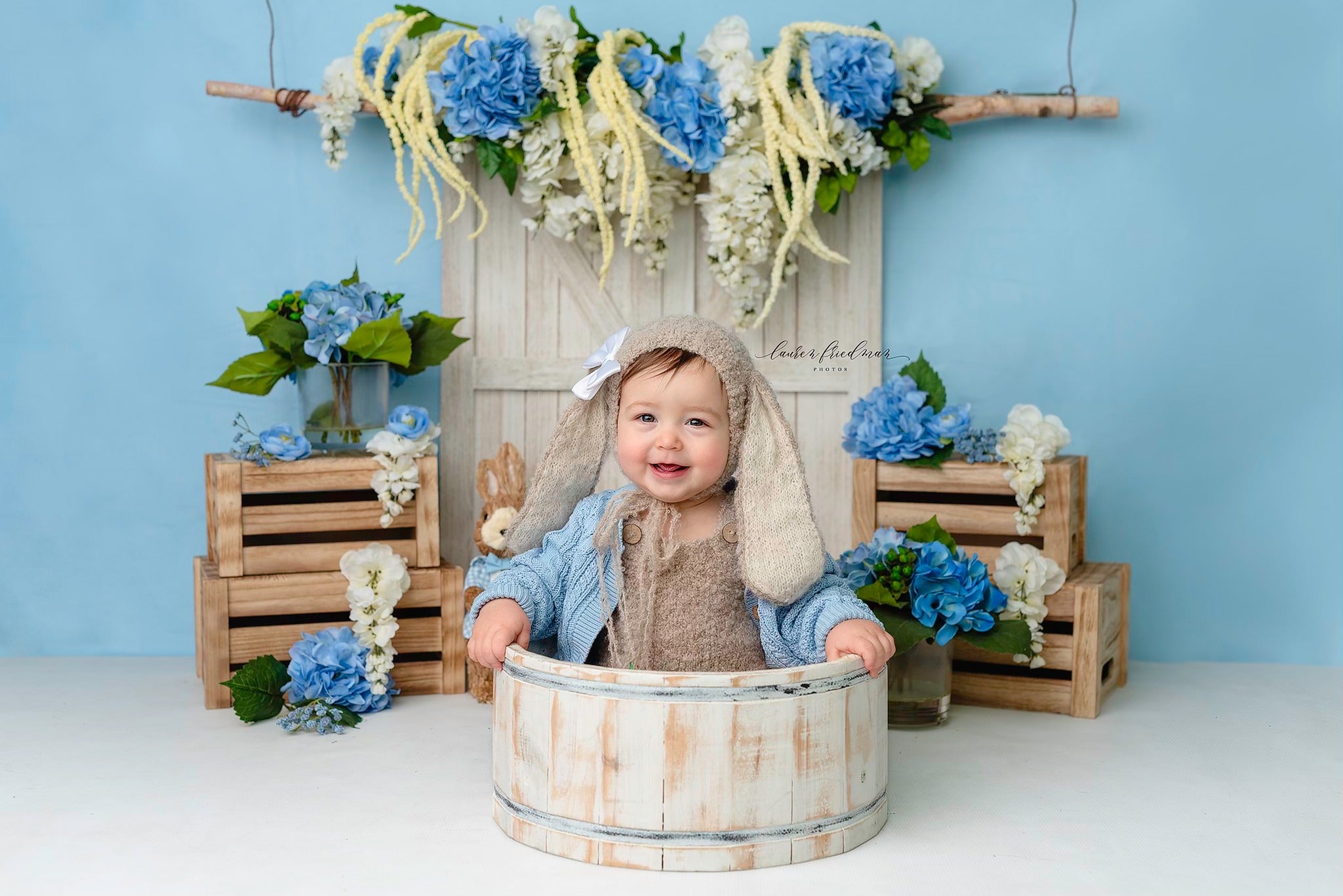 Kate Light Blue Solid Color Backdrop for Photography - Kate Backdrop AU