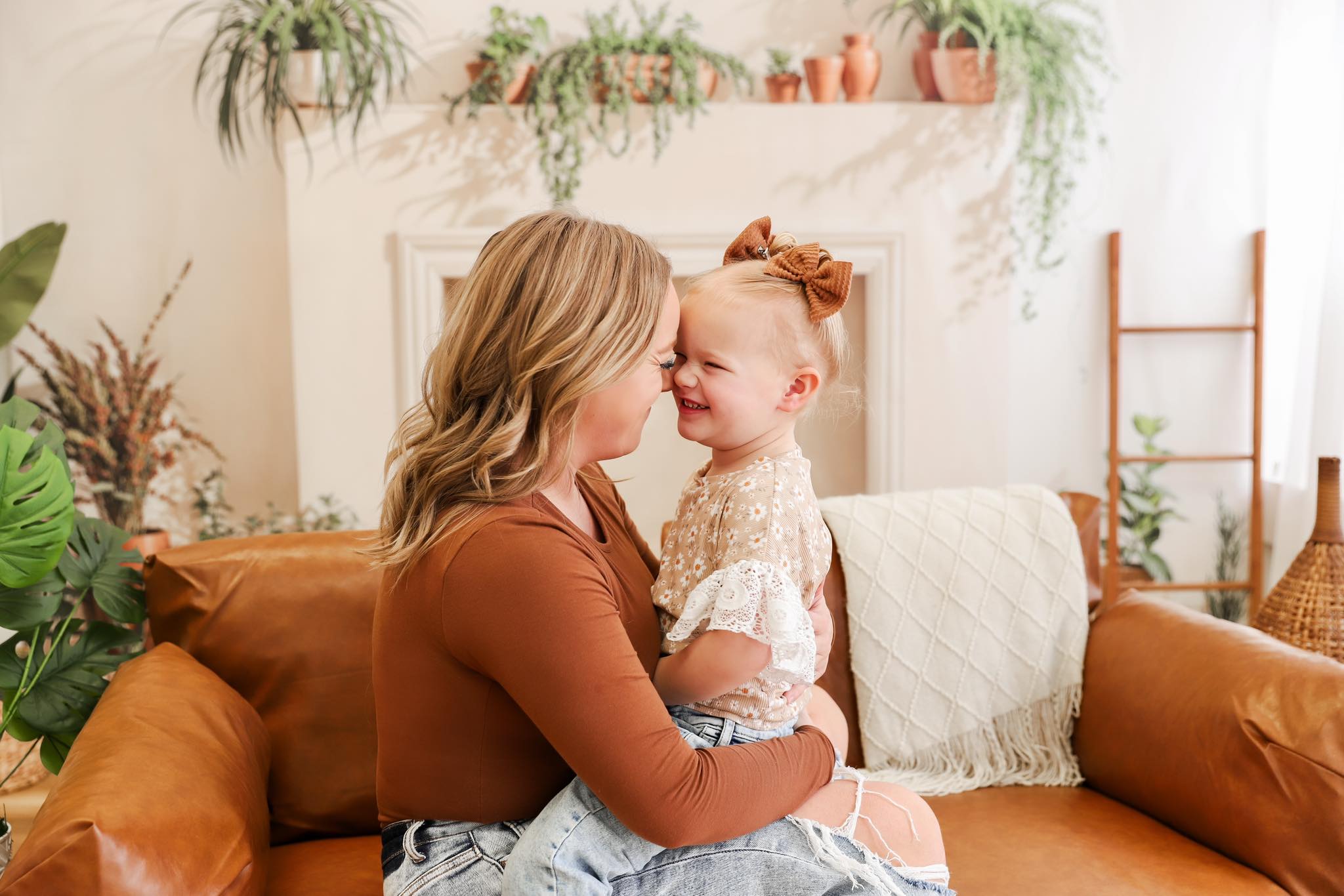Kate Spring Simple Fireplace Potted Plant Backdrop Designed by Emetselch - Kate Backdrop AU