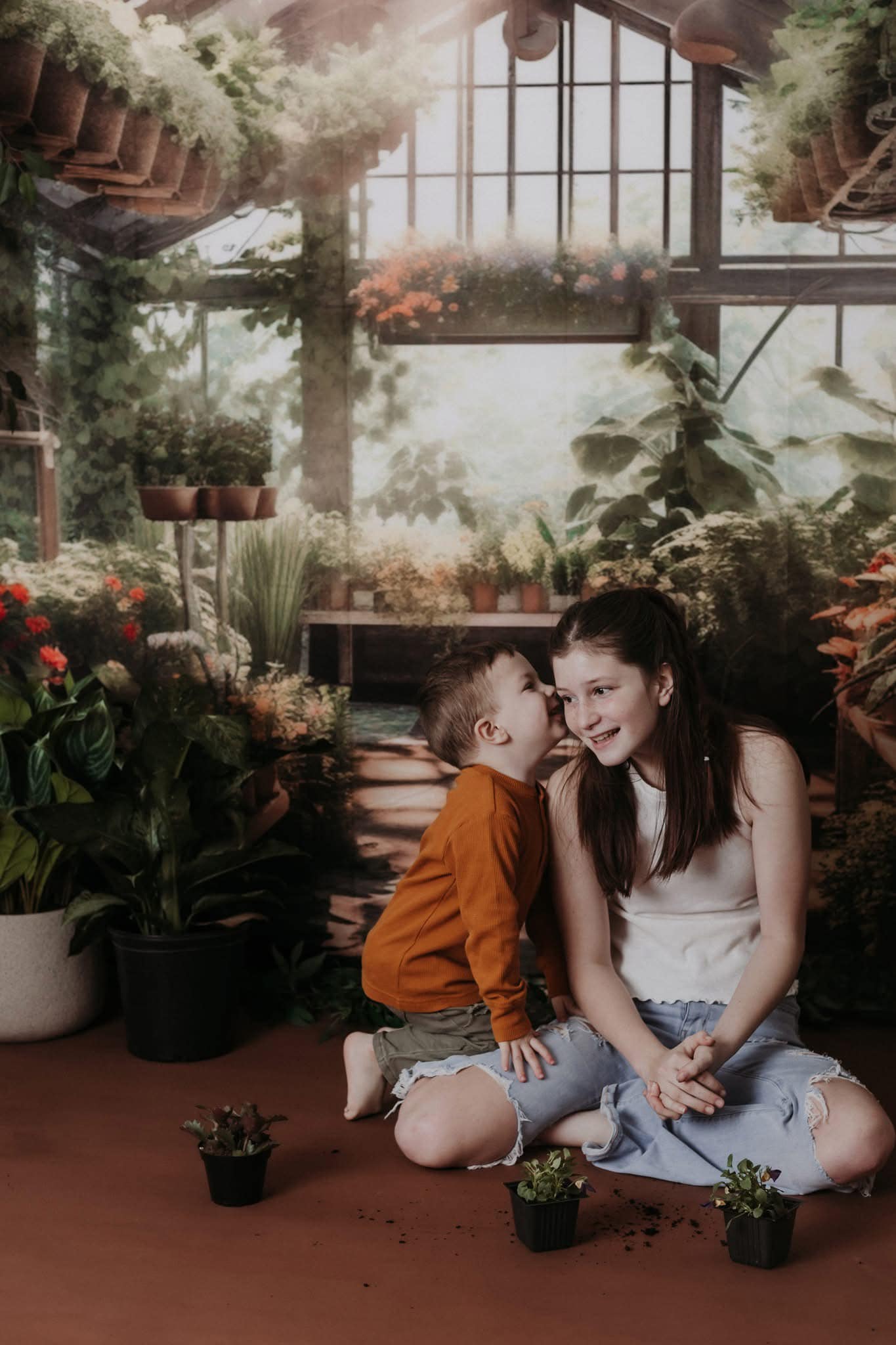 Kate Spring Greenhouse Backdrop Designed by Abbas Studio - Kate Backdrop AU