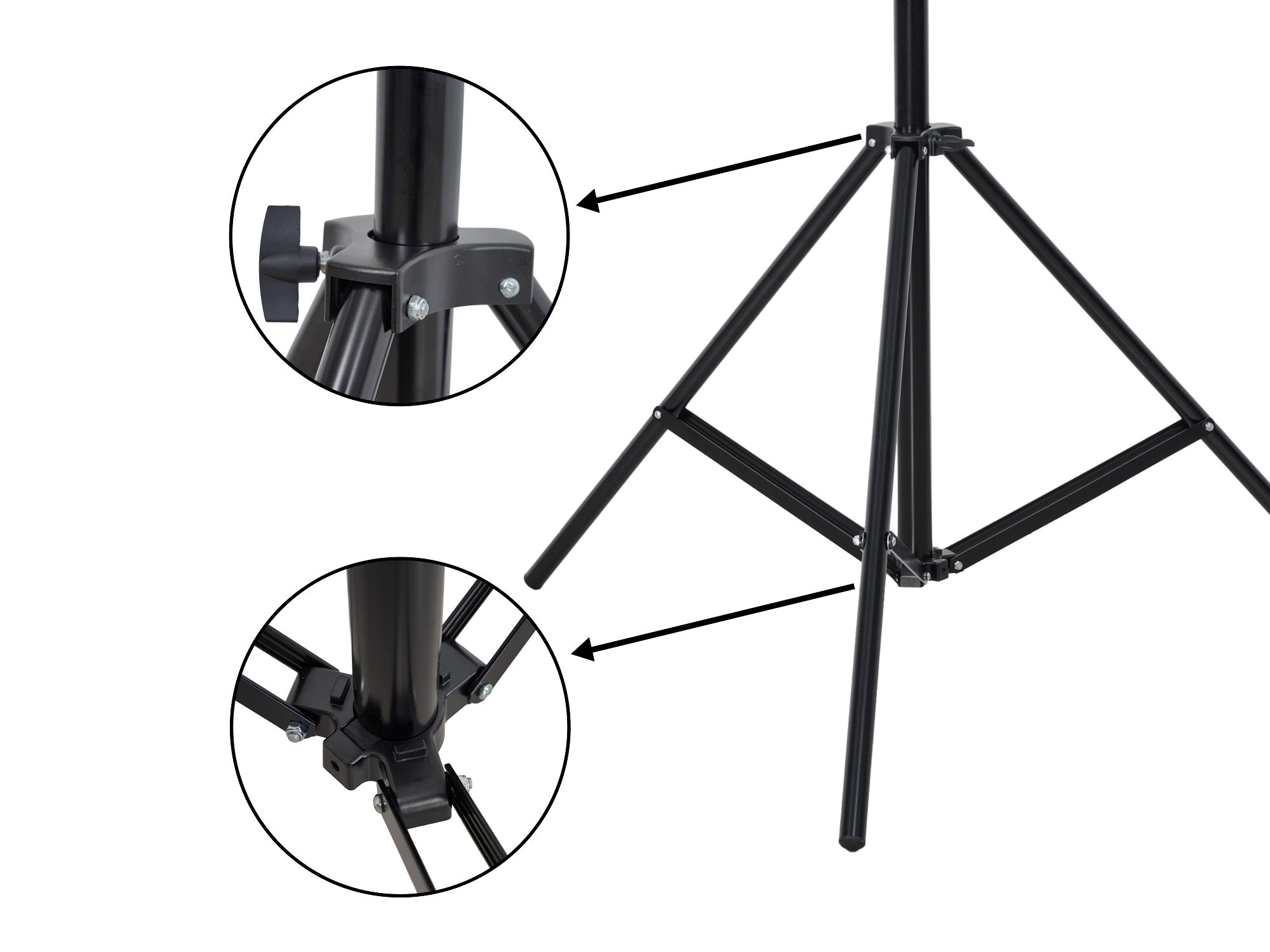 Kate 3x2.8m Adjustable Frame Kit Stand for Photography - Kate Backdrop AU