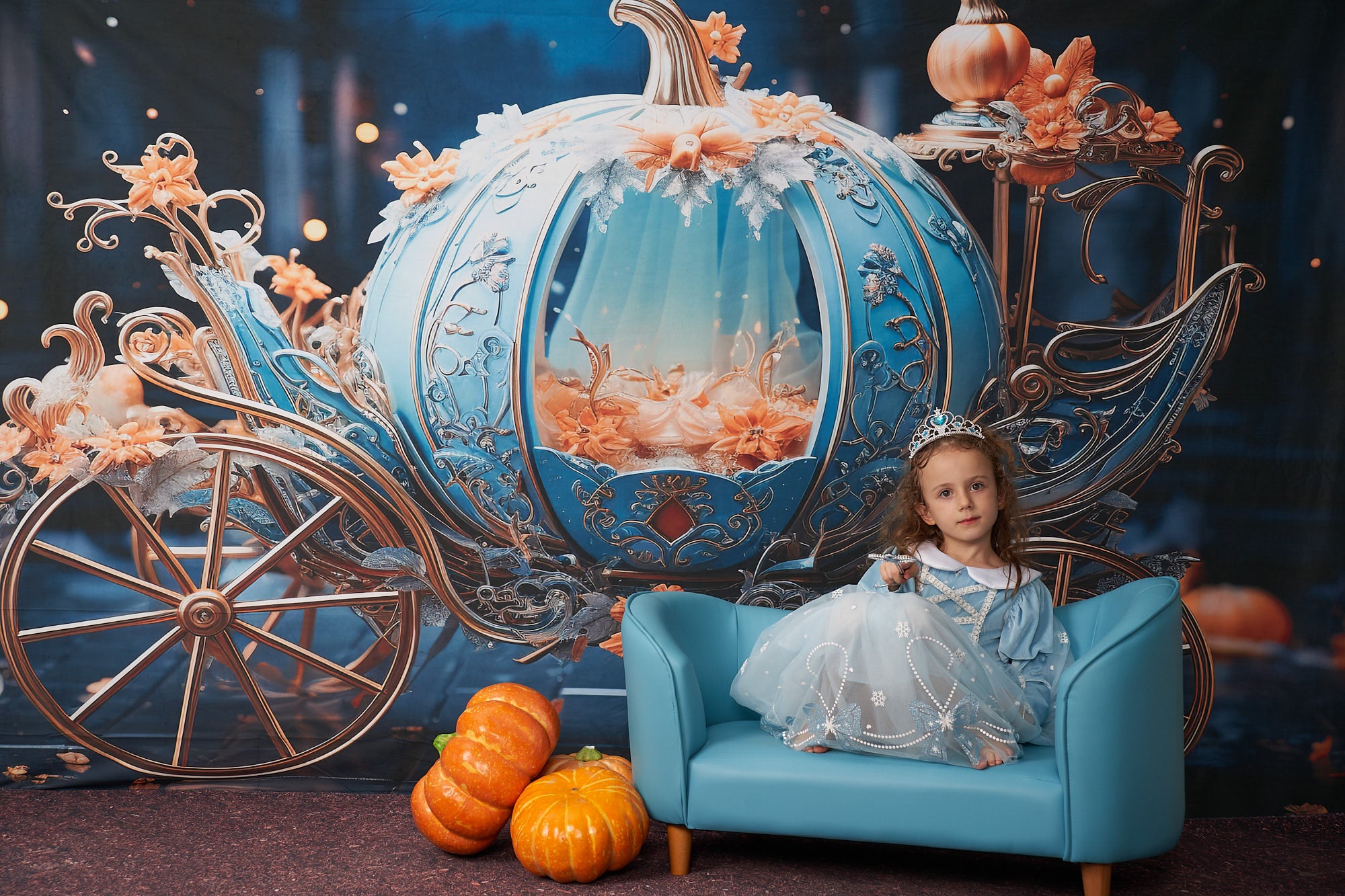 Kate Ornate Carriage Backdrop Designed by Chain Photography - Kate Backdrop AU