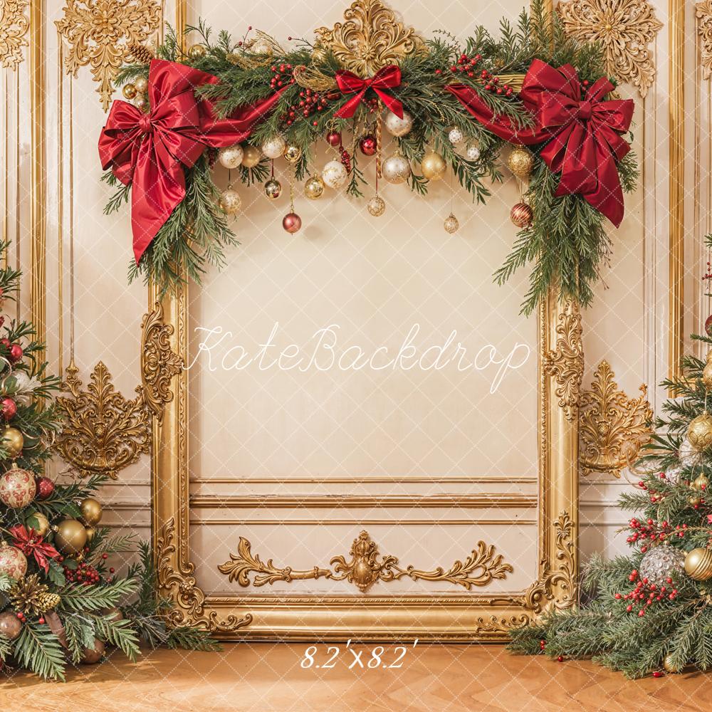 Kate Retro Christmas Trees Backdrop Designed by Emetselch - Kate Backdrop AU