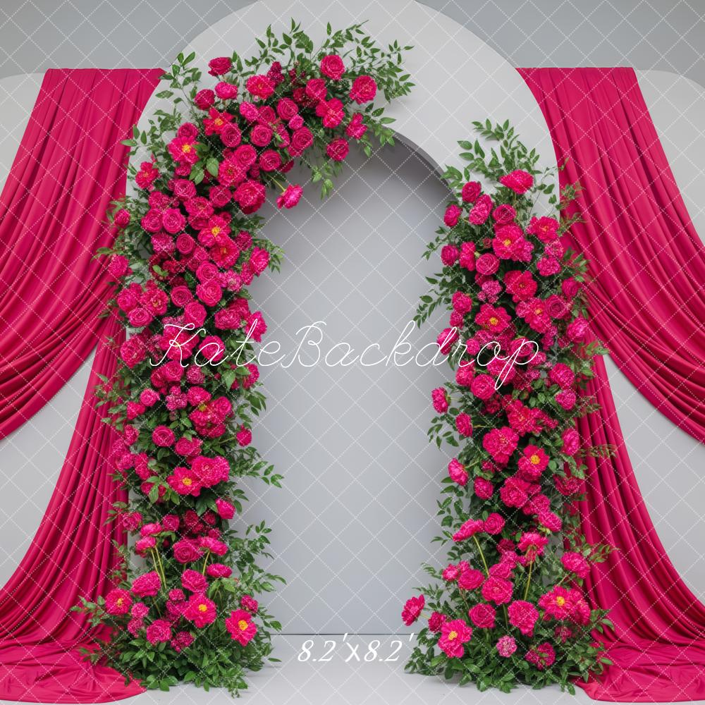Kate Flower Arch Wedding Party Backdrop Designed by Patty Roberts
