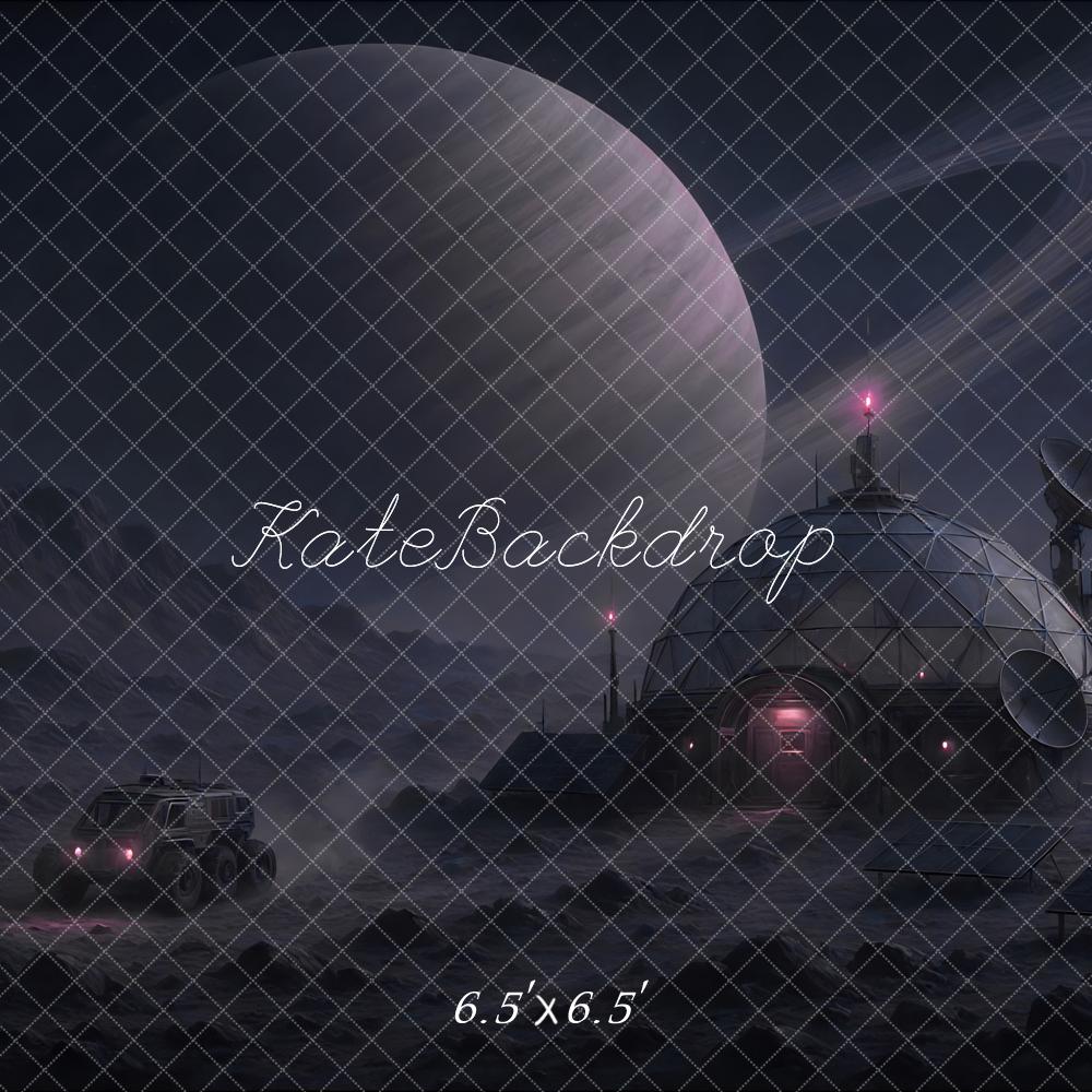 Kate Space Dome Planet Landscape Backdrop Designed by Mini MakeBelieve - Kate Backdrop AU