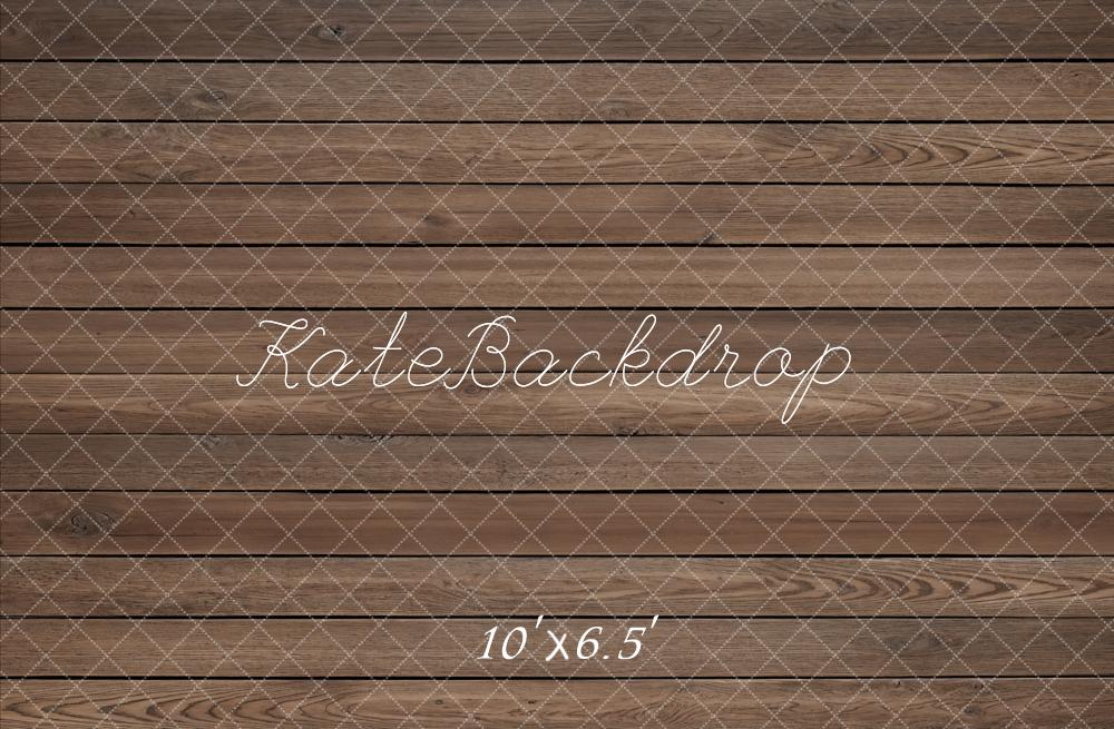 Kate Wood Plank Texture Brown Backdrop Designed by GQ - Kate Backdrop AU