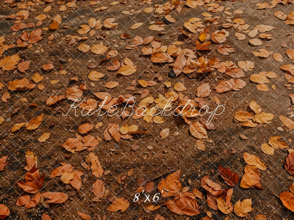 Kate Autumn Leaves Ground Backdrop Designed by Emetselch