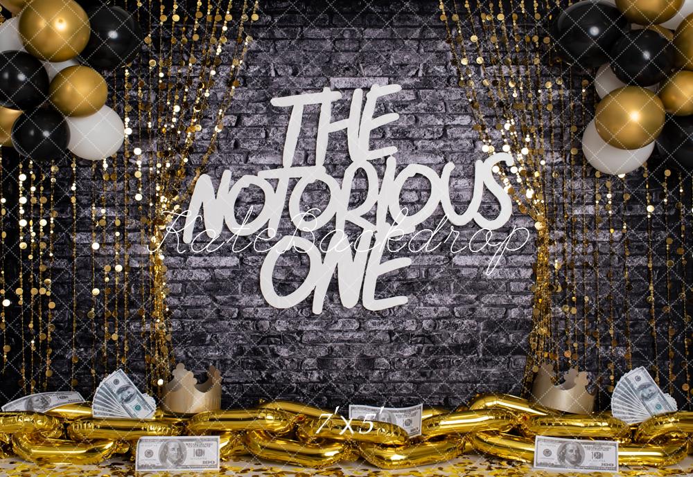 Kate Brick Wall Notorious ONE Backdrop Designed by Rose Abbas