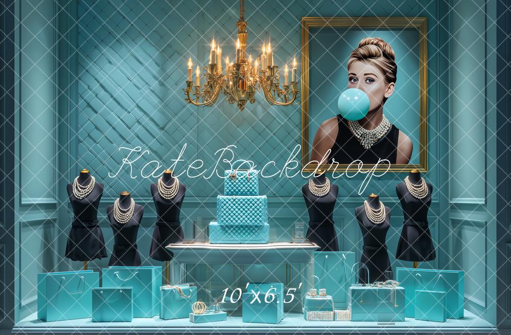 Kate Jewellery Chandelier Portrait Backdrop Designed by Ashley Paul
