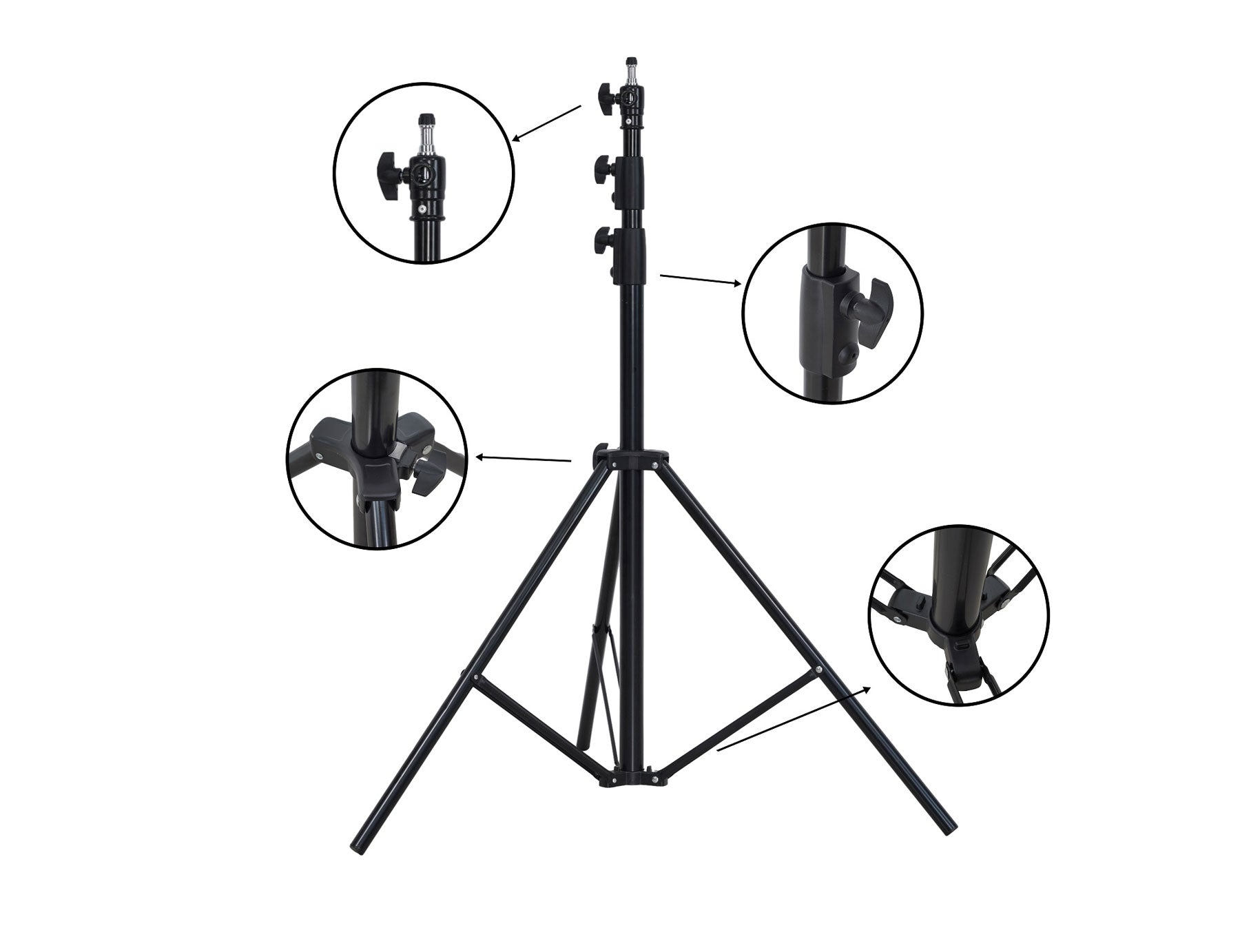 Kate 3 Crossbars Adjustable Background Stand for photography 10x10ft - Kate Backdrop AU