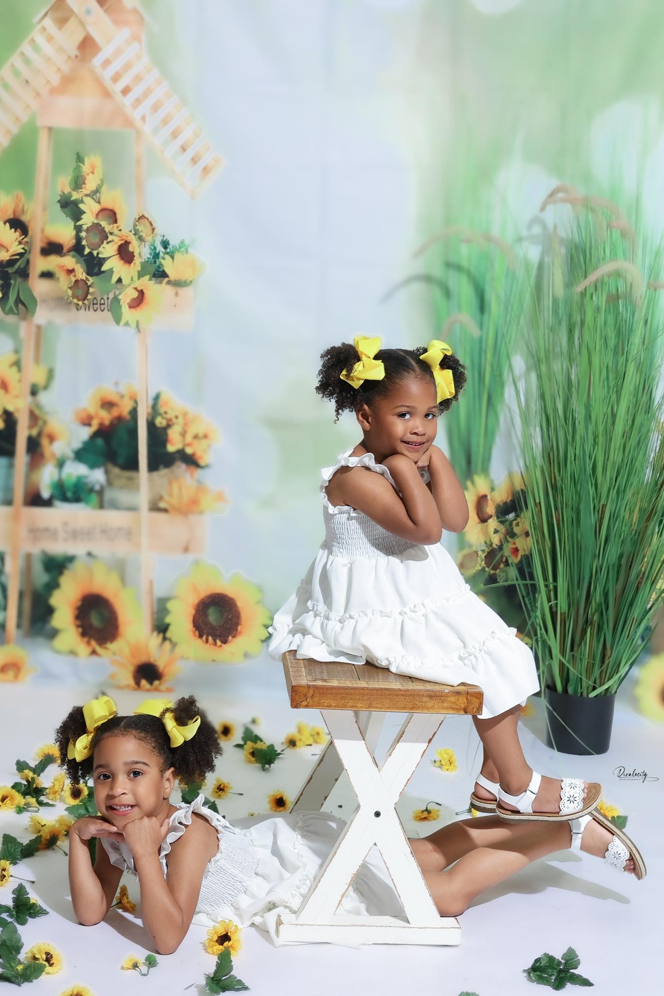 Kate Spring/Summer Lemon Backdrop Outdoor Trolley Designed by Emetselch - Kate Backdrop AU