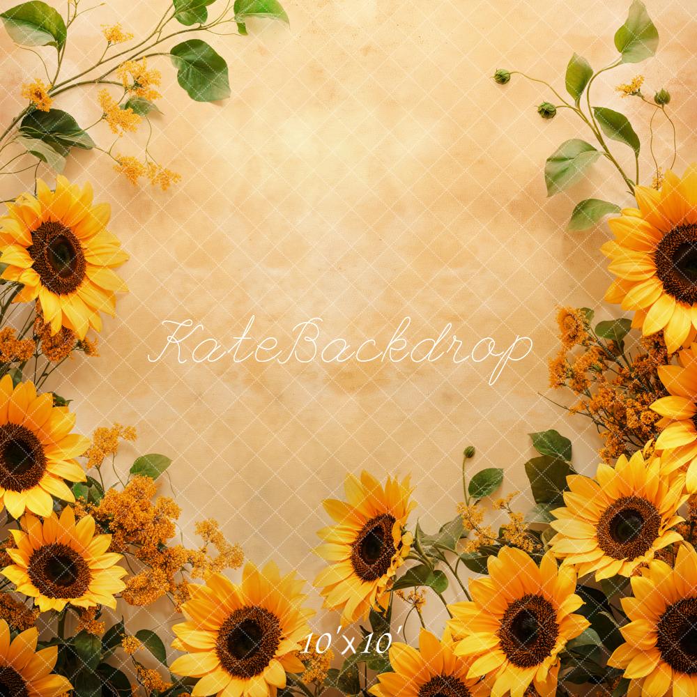Kate Sunflower Backdrop Designed by Emetselch - Kate Backdrop AU