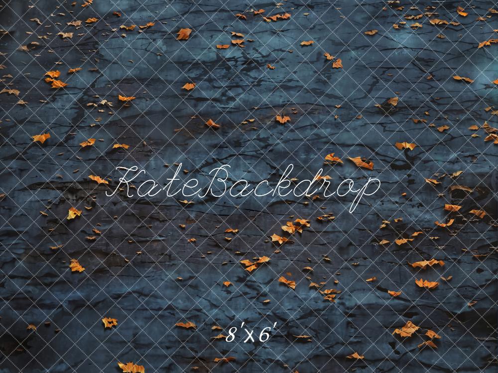 Kate Halloween Leaves Ground Backdrop Designed by Emetselch - Kate Backdrop AU