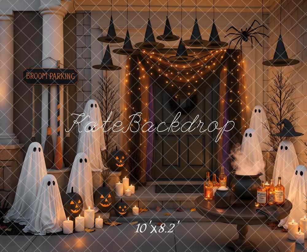 Kate Halloween Ghosts Backdrop Designed by Mini MakeBelieve