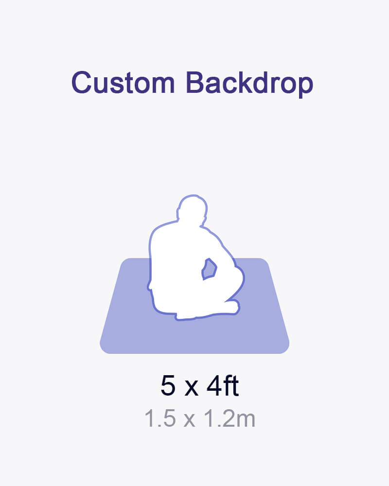 Kate Custom Photography Fabric Printed Backdrop (Size: width x height) - Kate Backdrop AU