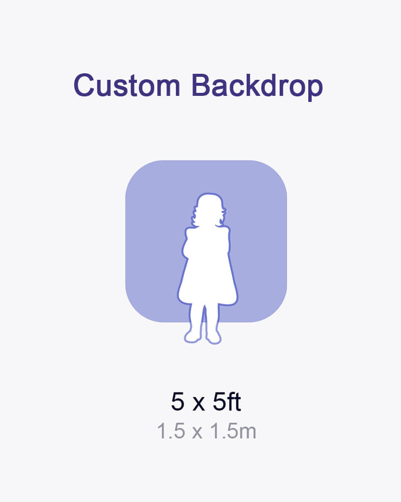 Kate Custom Photography Fabric Printed Backdrop (Size: width x height) - Kate Backdrop AU