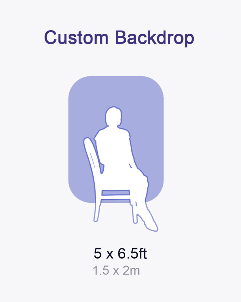 Kate Custom Photography Fabric Printed Backdrop (Size: width x height) - Kate Backdrop AU